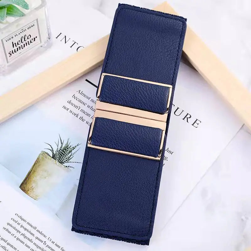 Fashion Women's Elastic Wide Waist Belt for Dresses